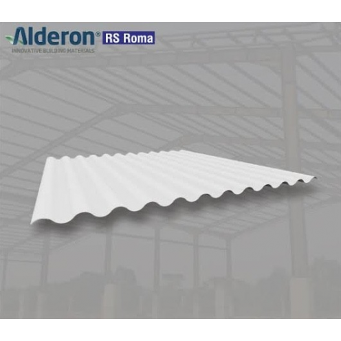 Alderon RS Roma Atap UPVC Single Layer Per Meter Mitraruma